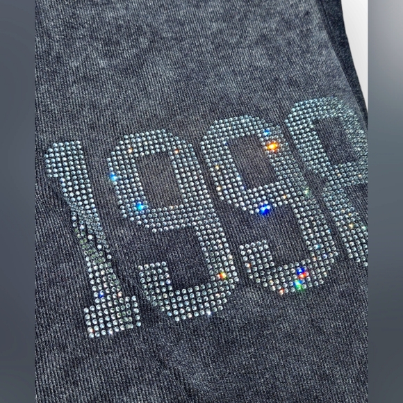 Vital Life Activewear Bling Ribbed Crop Top Size Small - Picture 1 of 11